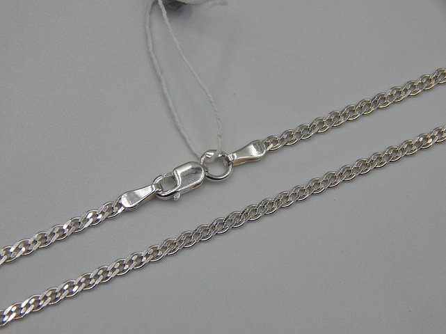 Серебряная цепь с плетением Нонна (32196318) 1