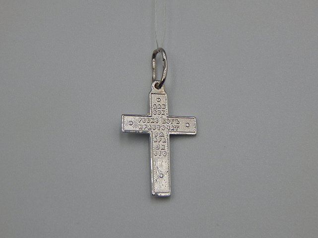 Срібний підвіс-хрест (32484429) 1