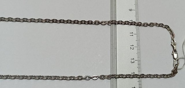 Серебряная цепь с плетением Якорное (30504935) 1