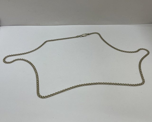 Серебряная цепь с плетением Фантазийное (33804799) 2