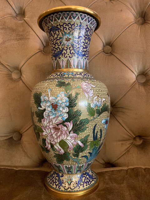 Декоративная ваза в Клуазоне (Китай) 31170687 0