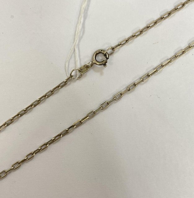Серебряная цепь с плетением Якорное (33826228) 0