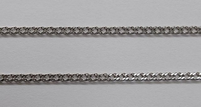 Серебряная цепь c плетением Двойной ромб (29518550) 0