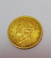 картинка Золотая монета 20 долларов США (3483193) 