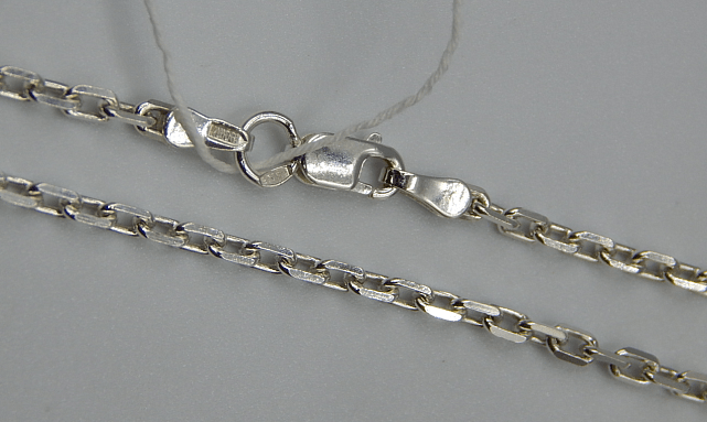 Срібний ланцюг із плетінням Якірне (32171794) 0