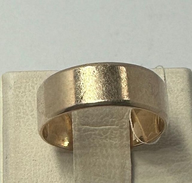 Обручальное кольцо из красного золота (33747754)  0