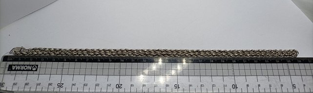 Срібний ланцюг з плетінням Кордове (33723178) 3