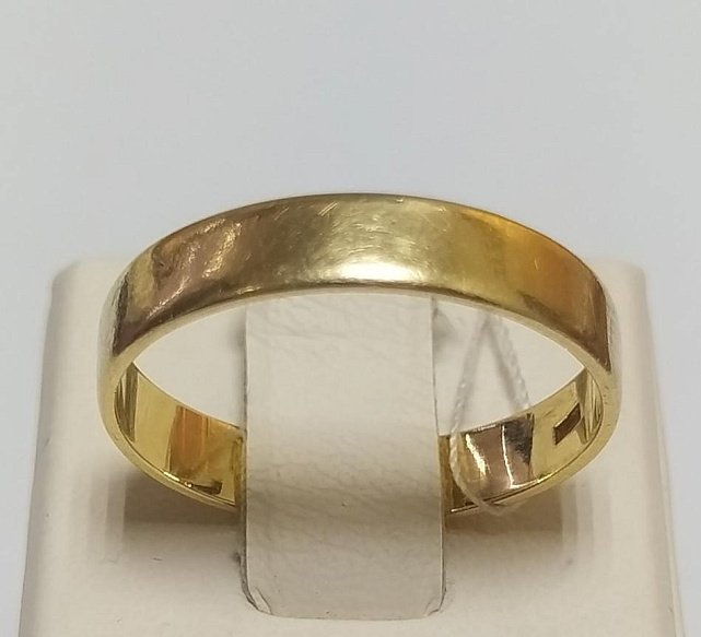 Обручальное кольцо из желтого золота (33697531)  0