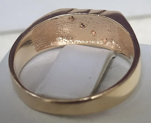 Перстень із червоного золота з цирконієм (30374352)  2