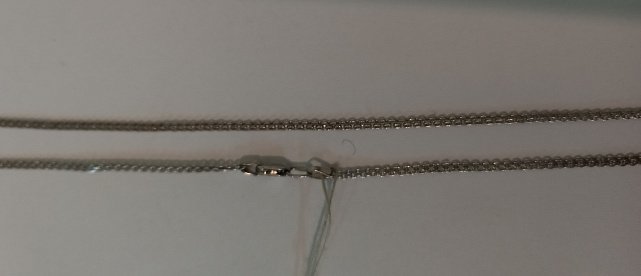 Серебряная цепь с плетением Фантазийное (30518013) 2