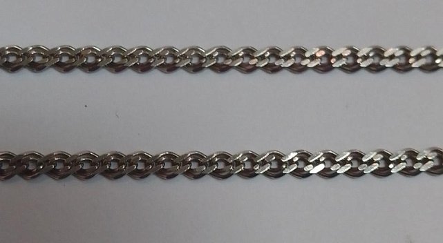 Серебряная цепь с плетением Нонна (30519093) 1