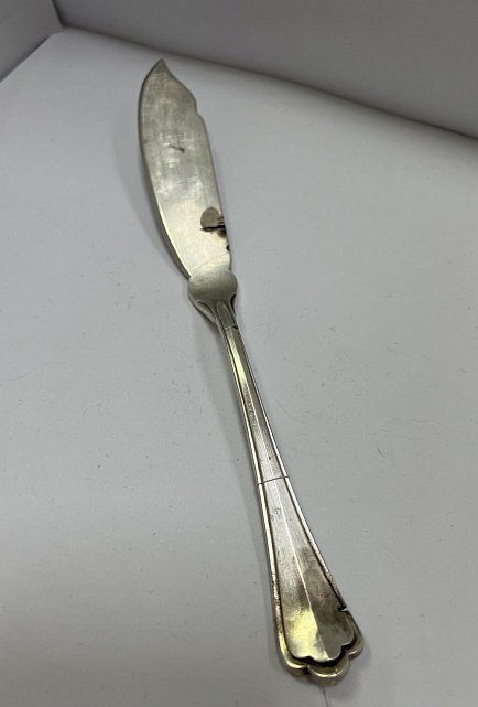 Серебряный нож для рыбы (33478336) 0