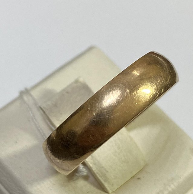 Обручальное кольцо из красного золота (33730416) 1