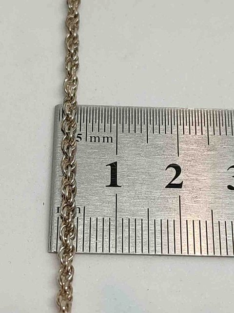 Серебряная цепь с плетением Кордовое (28840090) 1
