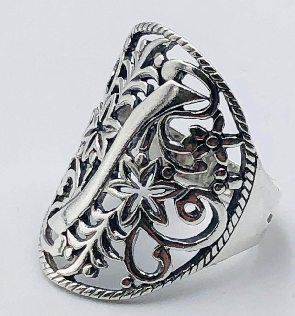 Серебряное кольцо (33720507) 1