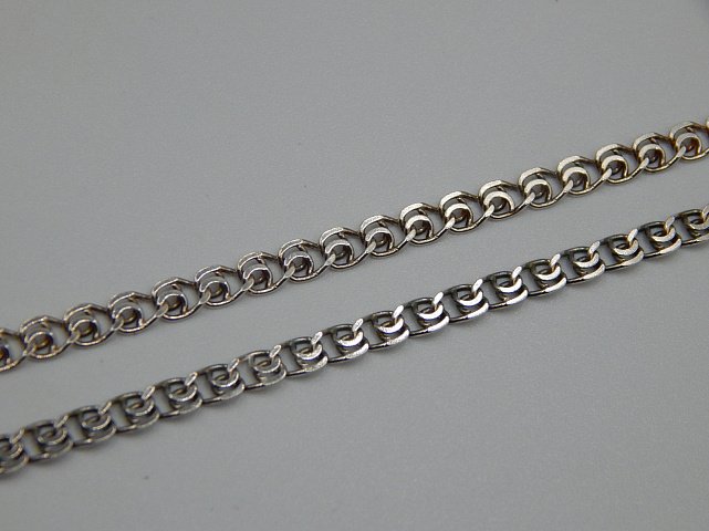 Серебряная цепь с плетением Лав (31372881) 2