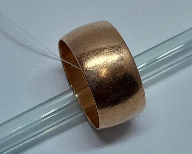 Обручальное кольцо из красного золота (33768908) 0