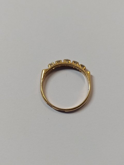 Кольцо из красного золота с цирконием (33767360) 6