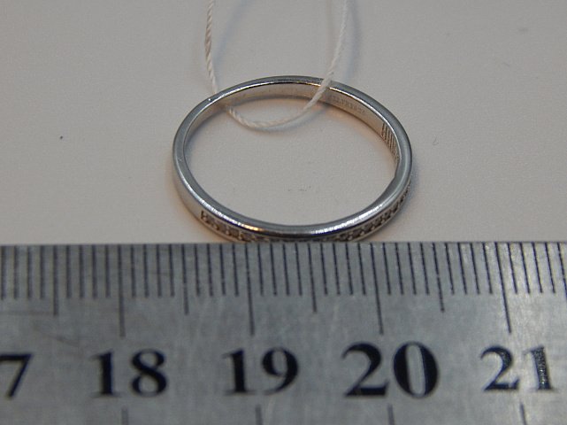 Срібна каблучка з цирконієм (30538042) 2