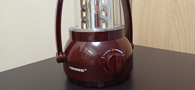 Фонарь-лампа Tiross TS-690-2 аккумуляторная 1