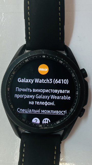 Смарт-часы Samsung Galaxy Watch 3 45mm Black (SM-R840NZKASEK) 0