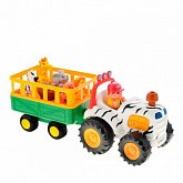 картинка Развивающая игрушка Kiddieland Трактор Сафари (051169) 