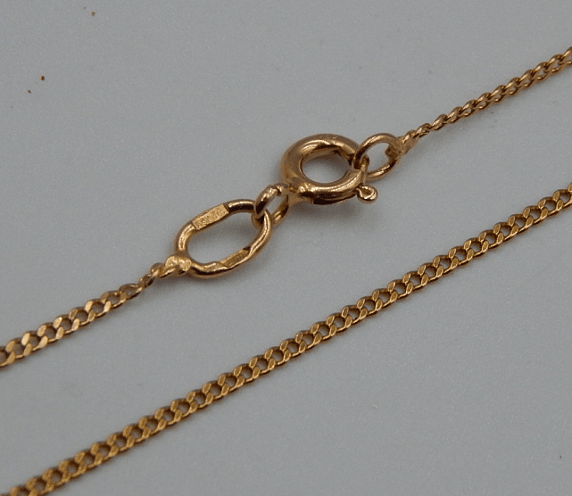 Цепь из желтого золота с плетением панцирное (30818178) 0