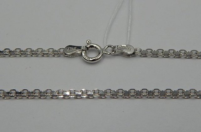Серебряная цепь с плетением Фантазийное (30541957) 0