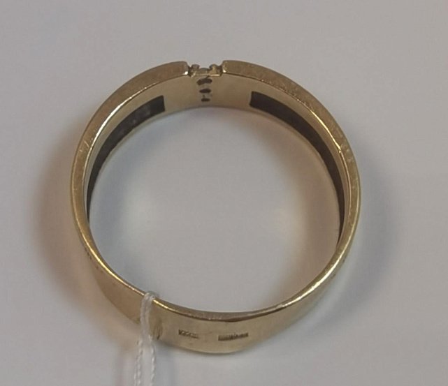 Кольцо из красного золота с бриллиантом (-ми) (33168405)  1