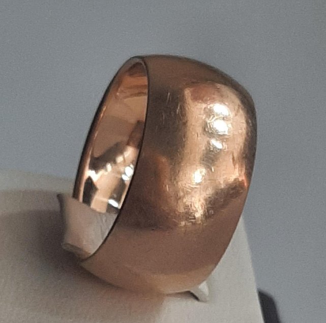 Обручальное кольцо из красного золота (33672838) 2