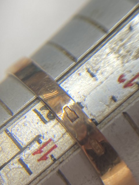 Перстень із червоного та білого золота з цирконієм (33479066) 3