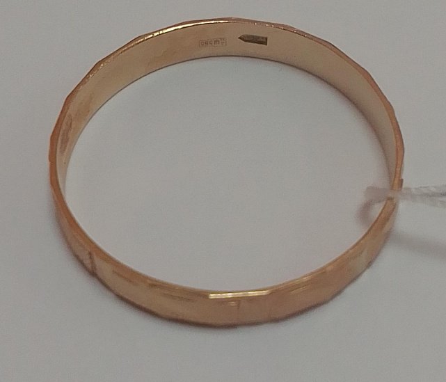 Обручальное кольцо из красного золота (32748325)  2