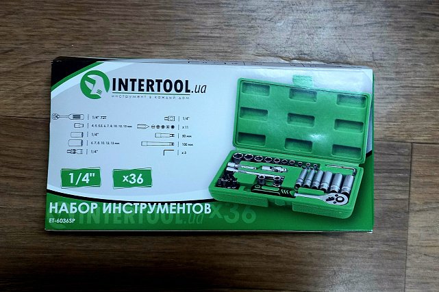 Набор инструментов Intertool ET-6036SP 0
