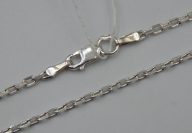 Серебряная цепь с плетением Якорное (31968264) 0