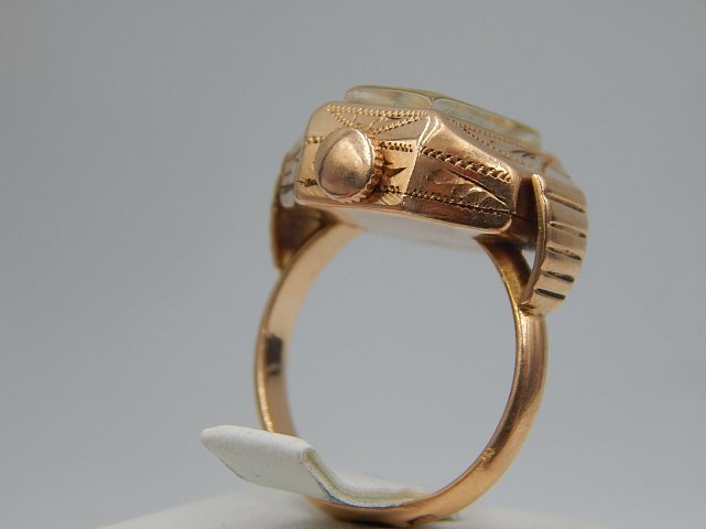 Перстень из красного золота (33678854)  6