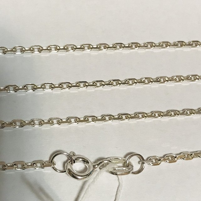 Серебряная цепь с плетением Якорное (31978823) 3