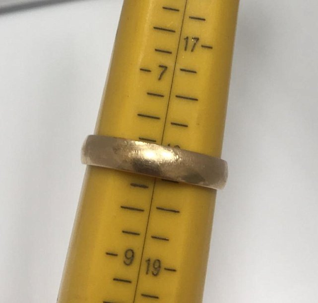 Обручальное кольцо из красного золота (33722594)  2