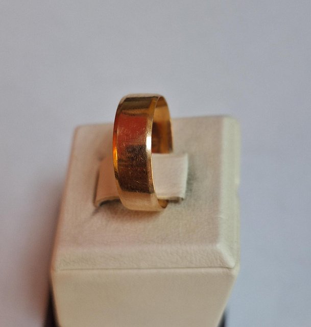 Обручальное кольцо из красного золота (33907936)  1