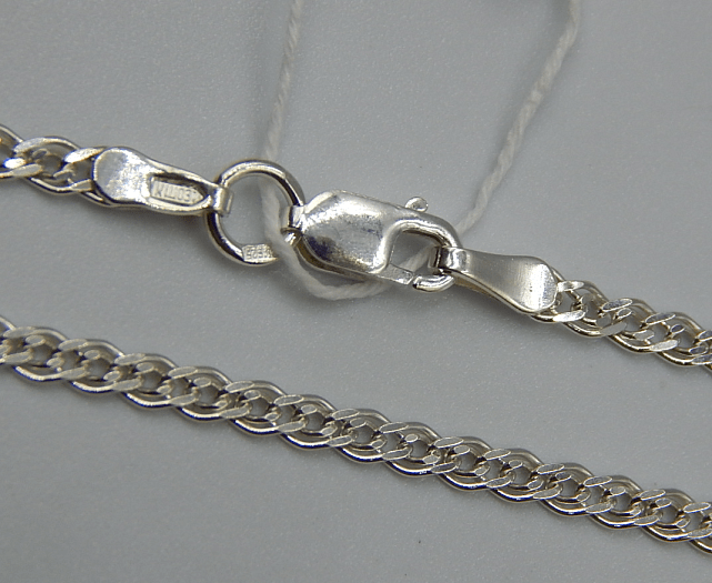 Срібний ланцюг із плетінням Нонна (32208278) 0