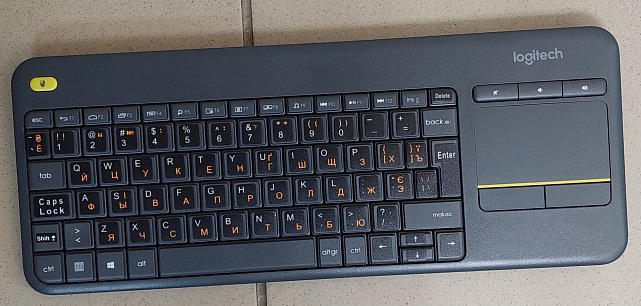 Бездротова клавіатура Logitech K400 Plus 2