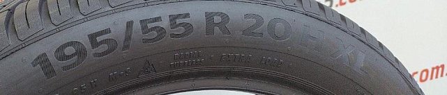 Всесезонні шини 195/55 R20 Continental AllSeasonContact 7mm 4