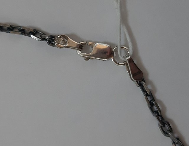 Серебряная цепь с плетением Якорное (30520426) 3