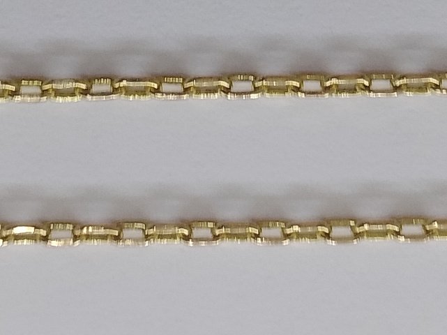 Ланцюжок з жовтого золота з плетінням Якірне (31581262) 2
