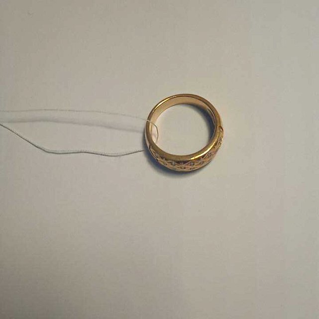 Кольцо из красного золота с бриллиантом (-ми) (27416955)  5