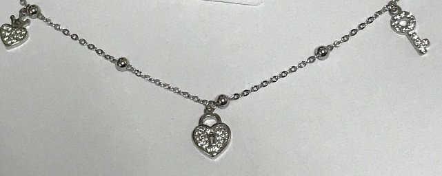 Срібний браслет із цирконієм (29341851) 1