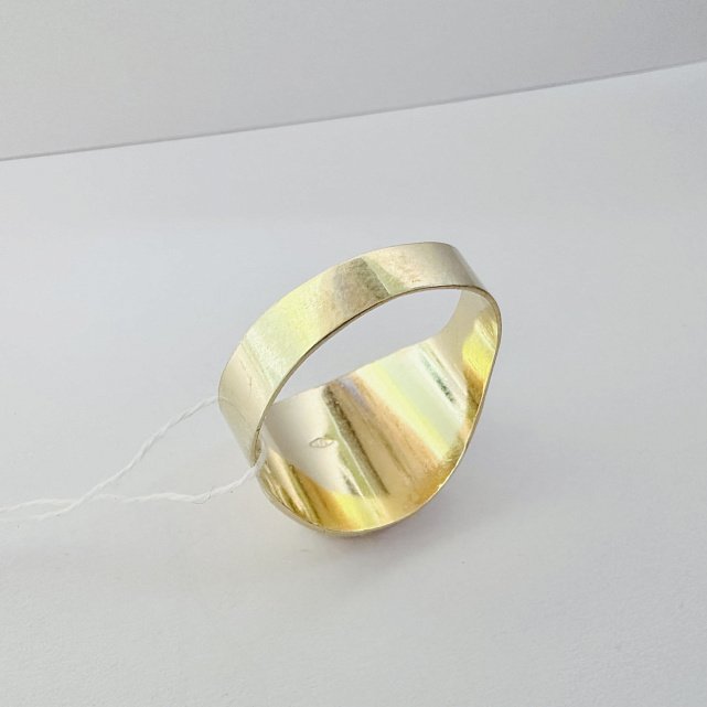 Перстень із червоного, жовтого та білого золота (32892487) 12