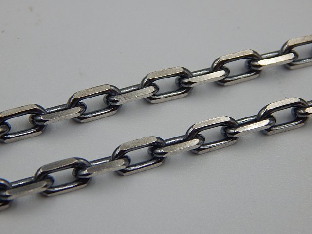Срібний ланцюг із плетінням Якірне (30442235) 0