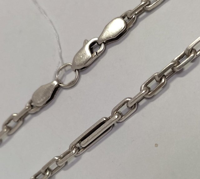 Серебряная цепь с плетением Якорное (33751026) 0