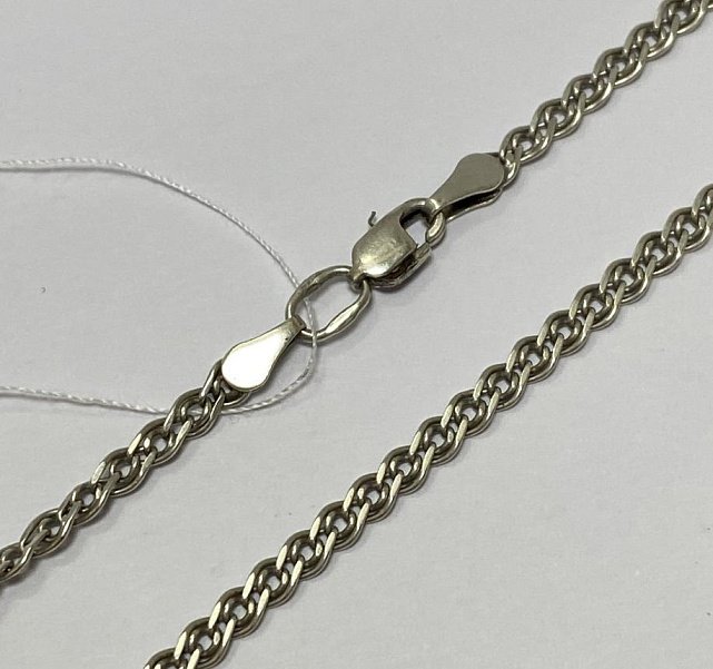 Серебряная цепь с плетением Нонна (33720691) 0