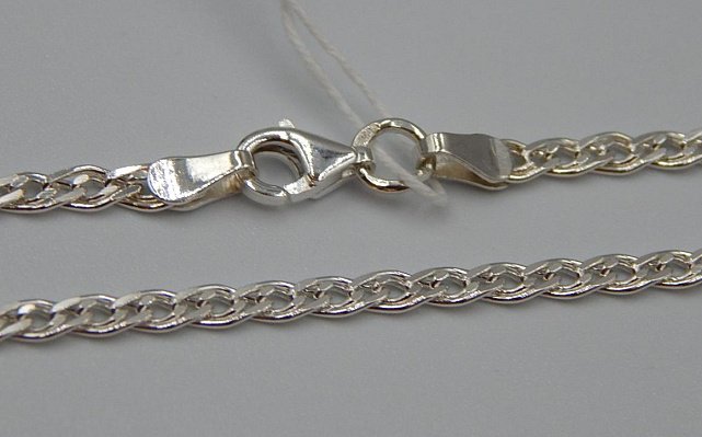 Срібний ланцюг із плетінням Нонна (32272377) 0